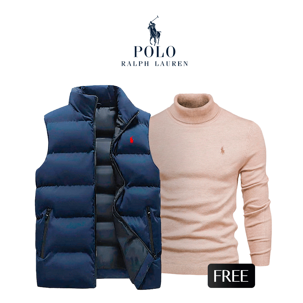 Buy 1 RL Vest, Get 1 RL Sweater Free – Double the Style, Zero Extra Cost