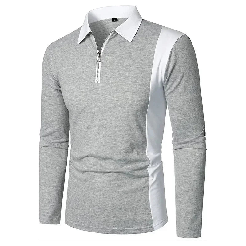 Men's Long Sleeve Polo Shirt Padrony Verno
